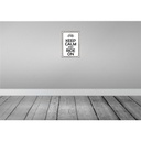 [LA-114453-2030] Blechschild 30x20 cm Keep Calm and Ride on Yoga Bild 2