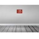 [LA-114457-2030] Blechschild 20x30 cm Verrat geliebt Verräter gehasst Spruch Zitat Bild 2
