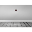 [LA-114461-1812-H] Holzschild 12x18 cm Ohne Bass kein Spaß Dekoration Bild 2