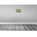 [LA-114462-H] Holzschild 20x30 cm mal Chef fragen was er beruflich Beruf Arbeit Bild 2