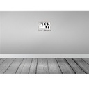 [LA-114464-H] Holzschild 20x30 cm FUCK Verb can be used in many Dekoration Bild 2