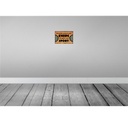 [LA-114497-2030] Blechschild 20x30 cm gehe nicht in Kneipe ich Sport Hobby Spruch Zitat Bild 2