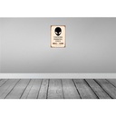 [LA-114519-2030] Blechschild 30x20 cm Visitors Parking only all others Parkplatzschild Bild 2