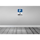 [LA-114529-2030] Blechschild 30x20 cm Nur für Frauen Männer Bild 2