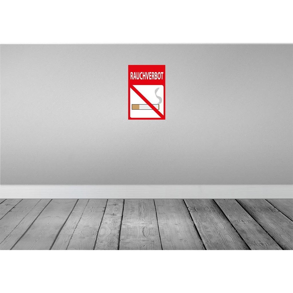 [LA-114539-H] Holzschild 30x20 cm Rauchverbot Dekoration Bild 2