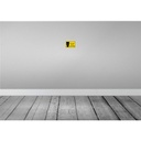 [LA-114546-1812] Blechschild 12x18 cm Hier finden sie nette Toilette Warnschild Hinweisschild Sicherheit Vorsicht Bild 2