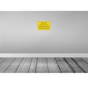 [LA-114556-2030] Blechschild 20x30 cm Bitte zählen Sie Wechselgeld Warnschild Hinweisschild Sicherheit Vorsicht Bild 2