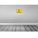 [LA-114570-2030] Blechschild 20x30 cm Danke Fahrrad nicht anlehnen Warnschild Hinweisschild Sicherheit Vorsicht Bild 2