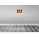 [LA-114578-H] Holzschild 20x30 cm We´re closed Dekoration Bild 2