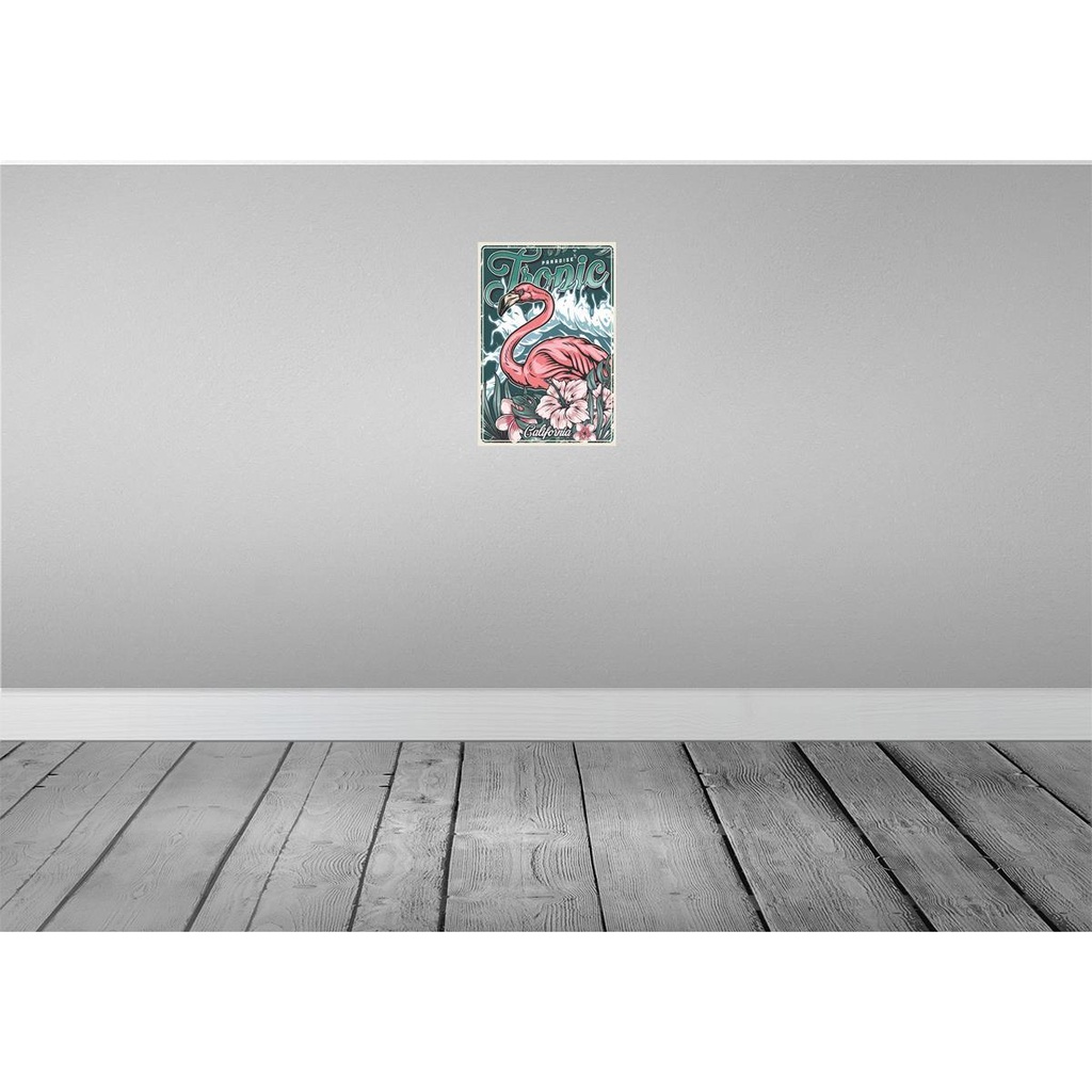 [LA-114625-2030] Blechschild 30x20 cm Tropic Paradise California Amerika USA Bild 2