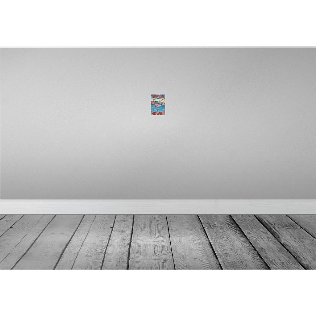 [LA-114633-1812] Blechschild 18x12 cm Tropical Paradise Hawaii Dekoration Bild 2