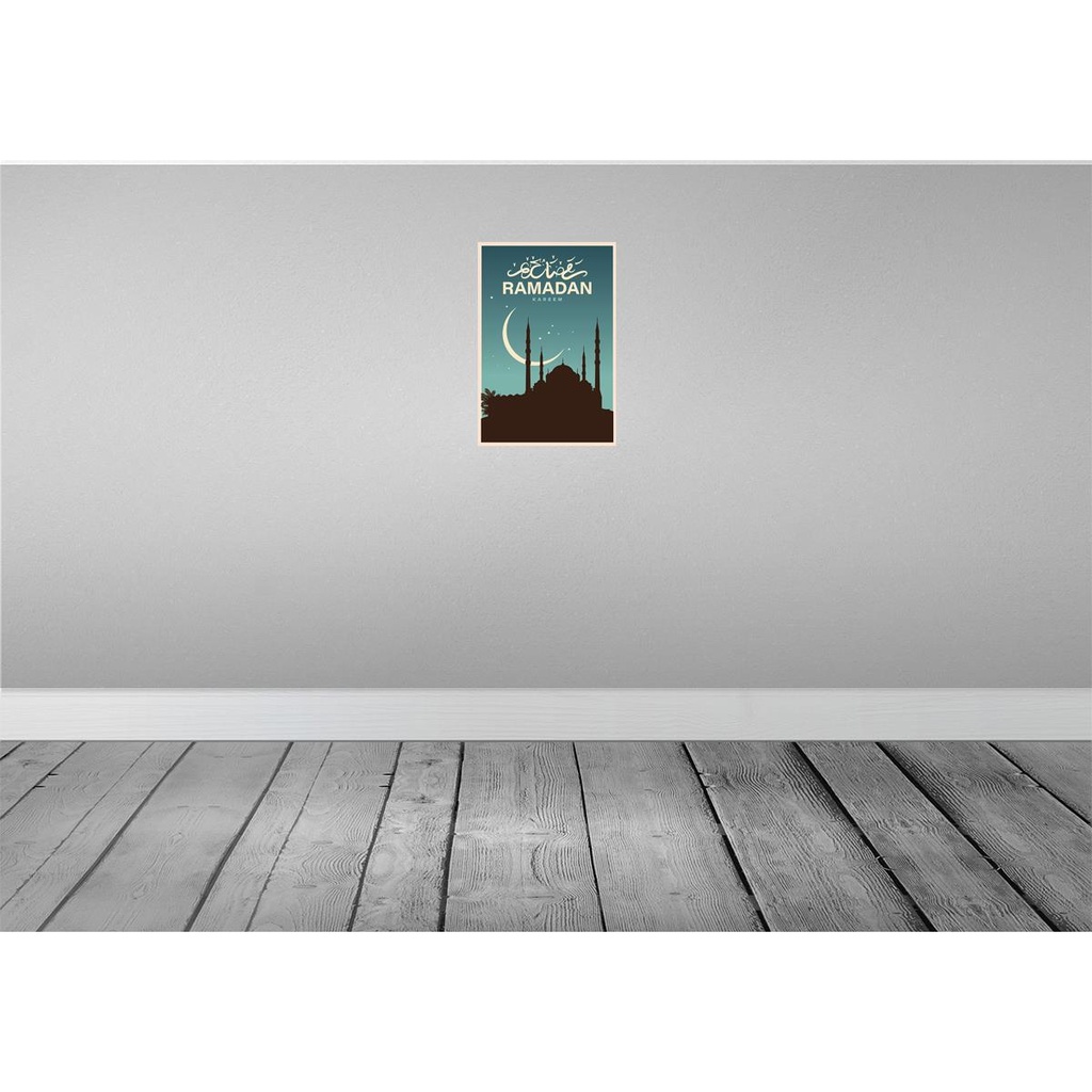 [LA-114636-2030] Blechschild 30x20 cm Ramadan Kareem Geburtstag Feiern Party Bild 2