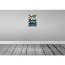 [LA-114650-2030] Blechschild 30x20 cm Kanu Adventure awaits Ganoeing Sport Hobby Bild 2