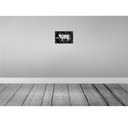 [LA-114716-H] Holzschild 20x30 cm Kuh Beef cuts Organic Metzgerei Hofladen Marktstand Laden Bild 2