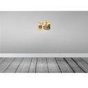 [LA-114765-2030] Blechschild 20x30 cm Pinup Gas Oil open 24 hours Pin Up Bild 2
