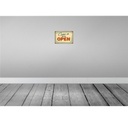 [LA-114769-H] Holzschild 20x30 cm Come in we`re open Warnschild Hinweisschild Bild 2