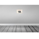 [LA-114809-H] Holzschild 20x30 cm Bär cuts of Bear Metzgerei Hofladen Marktstand Laden Bild 2