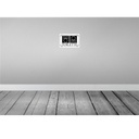 [LA-114832-H] Holzschild 20x30 cm WC Piktogramm Toilette Warnschild Hinweisschild Bild 2
