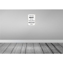 [LA-114876-H] Holzschild 30x20 cm Mut ist Kraft aus Träumen Spruch Zitat Bild 2