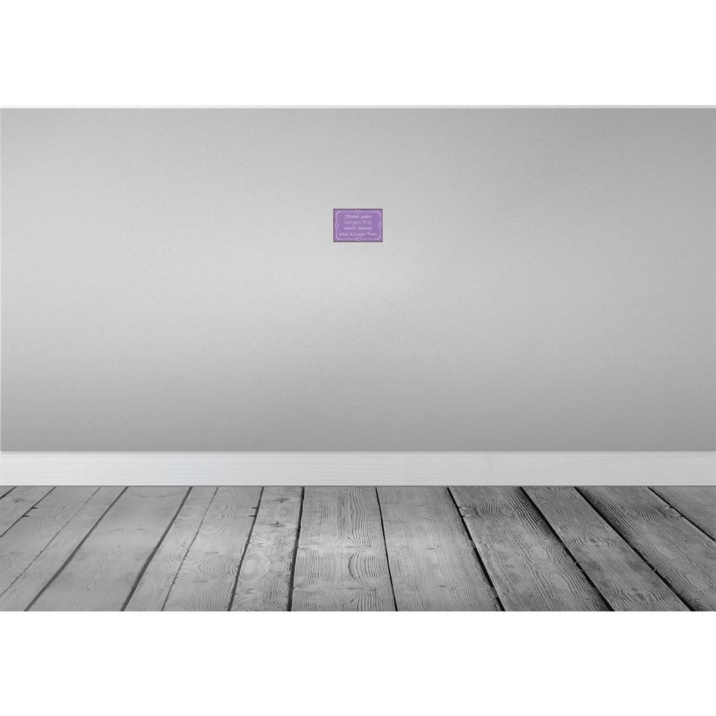 [LA-114886-1812] Blechschild 12x18 cm hinter langer Ehe kluge Frau Männer Frauen Spruch Zitat Bild 2