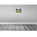 [LA-114897-H] Holzschild 20x30 cm Urlaub kann jeder Camping ist Outdoor Bild 2