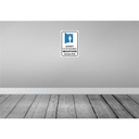 [LA-114921-2030] Blechschild 30x20 cm Zutritt negativen Corona Test Warnschild Hinweisschild Sicherheit Vorsicht Bild 2