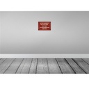 [LA-114923-H] Holzschild 20x30 cm Morgen Auftragskiller versagt Dekoration Bild 2