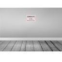 [LA-114936-2030] Blechschild 20x30 cm Vorsicht Freilaufender Hund Warnschild Hinweisschild Sicherheit Bild 2