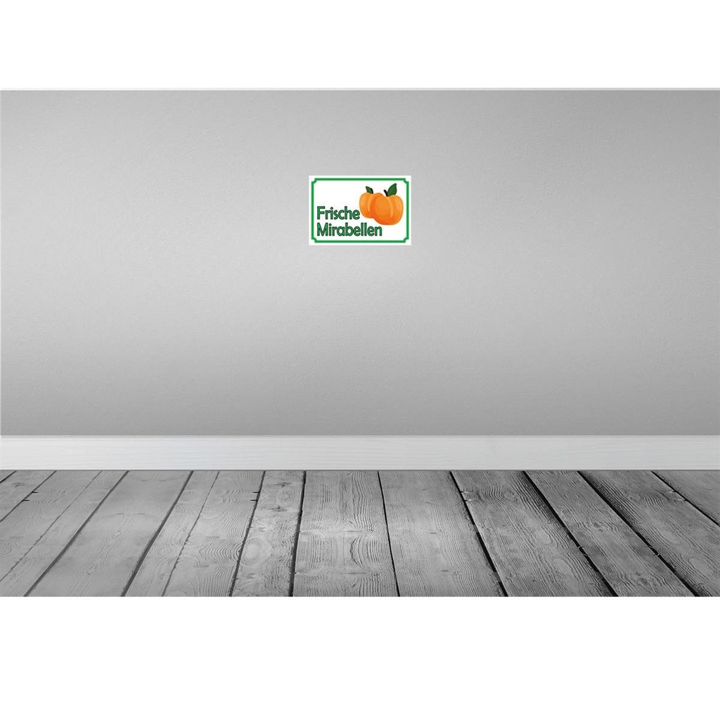 [LA-114954-H] Holzschild 20x30 cm frische Mirabellen Hofladen Marktstand Laden Bild 2