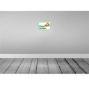 [LA-114962-H] Holzschild 20x30 cm frische Waffeln Verkauf England Bild 2