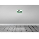 [LA-114973-2030] Blechschild 20x30 cm Misteln Tannengrün Verkauf Dekoration Bild 2