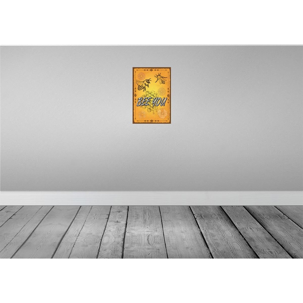 [LA-114978-H] Holzschild 30x20 cm Bee you Biene Honig Imkerei Dekoration Bild 2