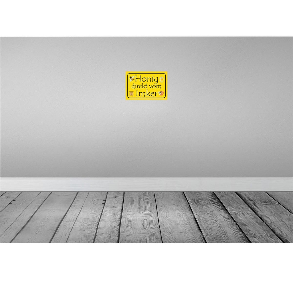 [LA-114985-2030] Blechschild 20x30 cm direkt vom Imker Dekoration Bild 2