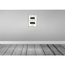 [LA-114991-2030] Blechschild 30x20 cm wash your hands filthy animal Warnschild Hinweisschild Sicherheit Vorsicht Bild 2