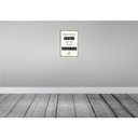 [LA-114993-H] Holzschild 30x20 cm remain seated dir the entire Dekoration Bild 2