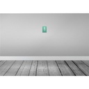 [LA-115012-1812-H] Holzschild 18x12 cm Keep Calm and breath Bild 2