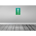 [LA-115021-2030] Blechschild 30x20 cm Keep Calm and camp on Camping Yoga Bild 2