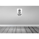 [LA-115027-H] Holzschild 30x20 cm Keep Calm and fuck off Bild 2