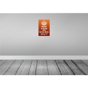 [LA-115033-H] Holzschild 30x20 cm Keep Calm and work out Bild 2