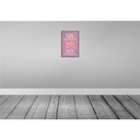 [LA-115057-2030] Blechschild 30x20 cm Lebe jeden Moment Lache Liebe Dekoration Bild 2