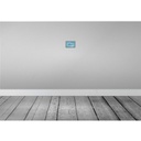 [LA-115058-1812-H] Holzschild 12x18 cm if you can imagine create it Spruch Zitat Bild 2