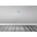 [LA-115067-1812] Blechschild 12x18 cm für Welt bist du irgendjemand Dekoration Spruch Zitat Bild 2