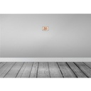 [LA-115093-1812-H] Holzschild 12x18 cm es muss von Herzen kommen Herz Dekoration Bild 2