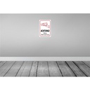 [LA-115106-H] Holzschild 30x20 cm Achtung Videoüberwachung Bild 2