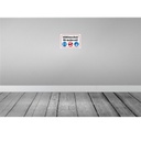 [LA-115112-2030] Blechschild 20x30 cm Infektionsschutz wir machen mit Warnschild Hinweisschild Sicherheit Vorsicht Bild 2