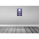 [LA-115143-2030] Blechschild 30x20 cm Keep Calm and put the kettle on Yoga Bild 2