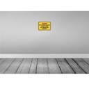 [LA-115150-H] Holzschild 20x30 cm Warning workload the light end Warnschild Hinweisschild Bild 2