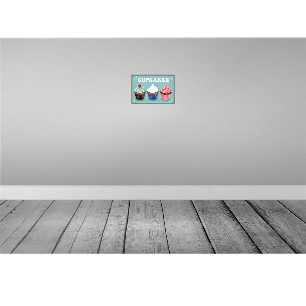 [LA-115151-H] Holzschild 20x30 cm Cupcakes Geschenk Bild 2