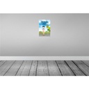 [LA-115170-H] Holzschild 30x20 cm Maske Impfausweis alles gedacht Spruch Zitat Bild 2