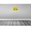 [LA-115211-2030] Blechschild 20x30 cm füttern strengstens verboten Warnschild Hinweisschild Sicherheit Vorsicht Bild 2
